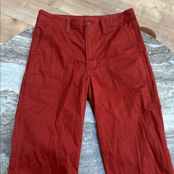 Levi's Burnt Orange Chinos Pants Sz 29 - Picture 2 of 6
